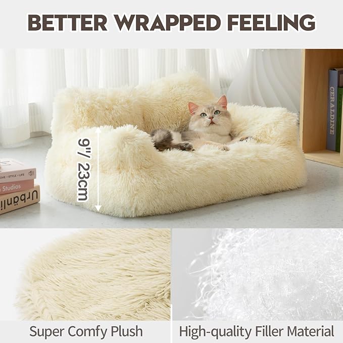 Mewoo Pet Bed for Cats & Small Dogs