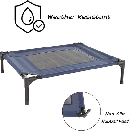 Elevated Dog Bed 30x24-Inch Portable 50lbs by