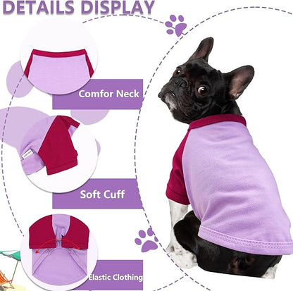 2 Pack Puppy Clothes Dog Clothes for Small