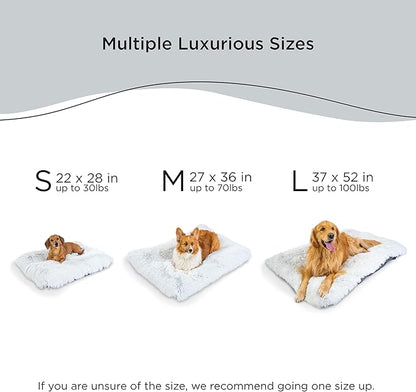 Best Friends by Sheri 4-in-1 Orthopedic Nap Mat Shag Dog Mat for Elevated Dog Beds and Dog Crates 22x28