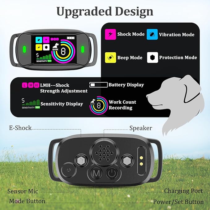 Dog Bark Collar 5 Adjustable