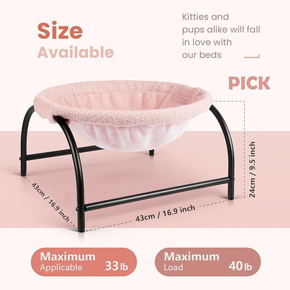 Cat Bed Dog Bed Pet Hammock Bed Cat Sleeping Cat Supplies Pet Supplies Whole Wash Stable 16.9 in 16.9 in 9.5 in