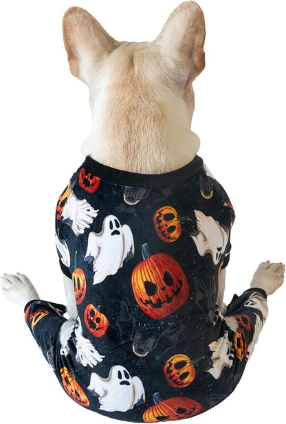 CuteBone Halloween Dog Pajamas Coco Skulls Cat Apparel Dog Jumpsuit Pet Clothes Puppy Pjs P166L