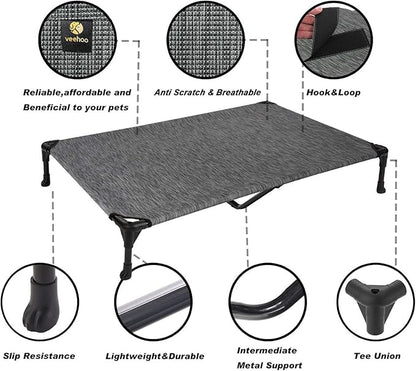 Veehoo Cooling Elevated Dog Bed CWC1803-XL