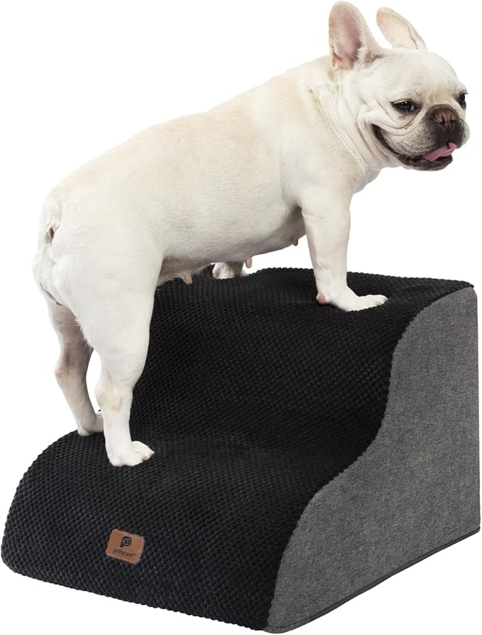Pettycare Dog Stairs Ramp for High Beds and Couch 2 Steps,