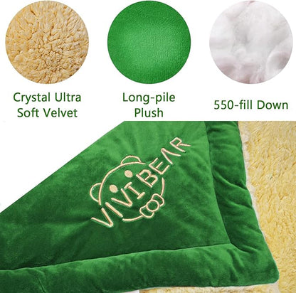 Dog Crate Mat Dog Bed Mat 27.5x43”Reversible Pet 500gms Sleeping