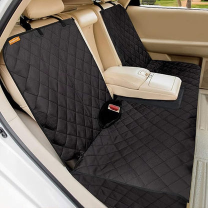 Dog Back Seat Cover Protector for SUV Trucks Cars Protector(Black2)