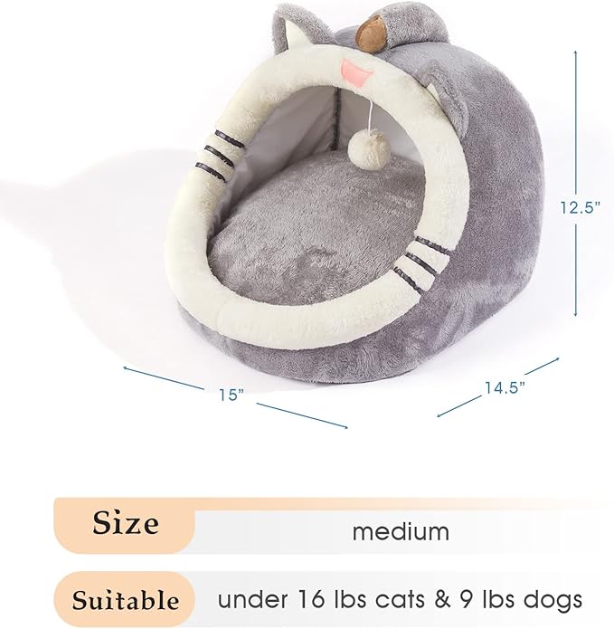 Jiupety Cute Cat Bed