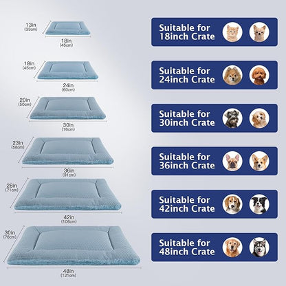 Dog Bed Mat XB009 (18''x13'',Blue)