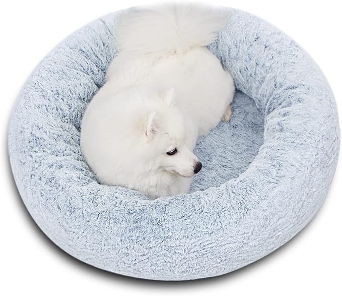 N&V Medium Orthopedic Donut Dog Bed