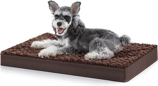 JOEJOY Orthopedic Dog Bed for Medium Small Dogs 30x20 Inch,