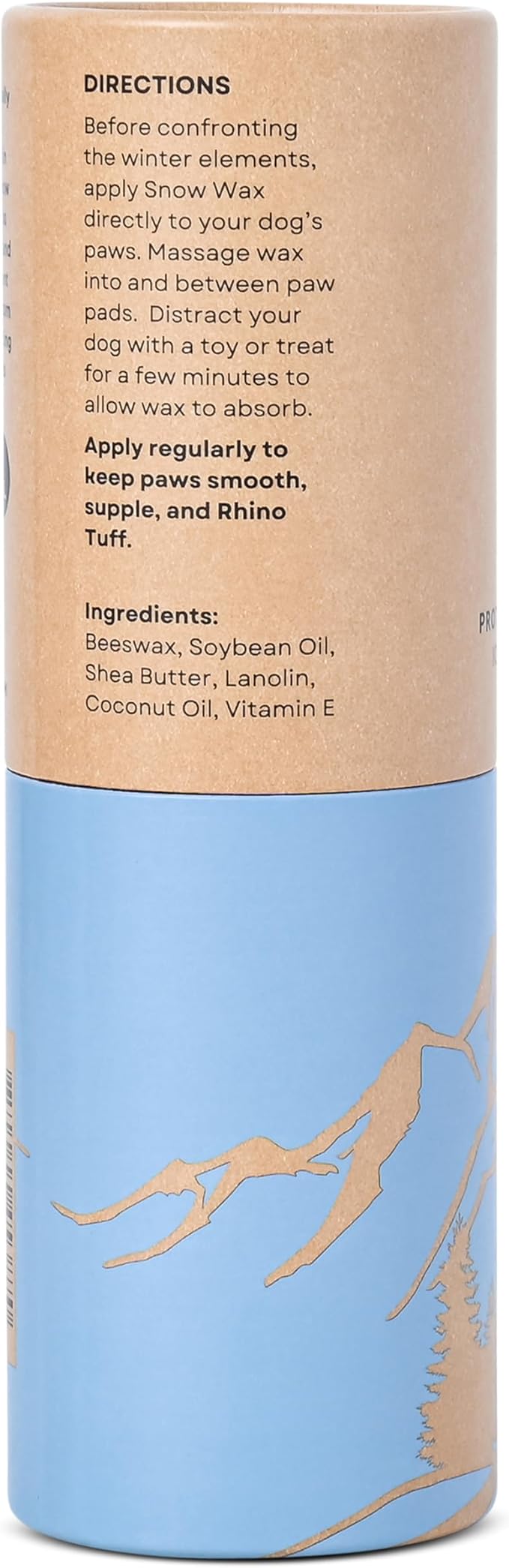 Dog Paw Snow Wax 2oz