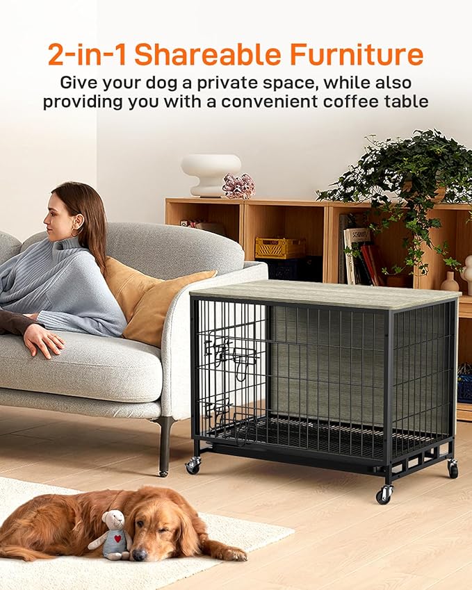 Dog Crate Furniture 38.6 Inch