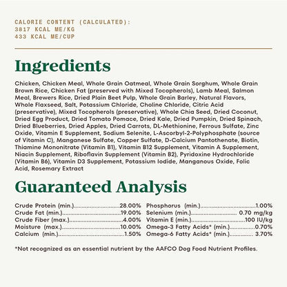 Nutro Ultra Adult Toy Breed Dry Dog Food, Trio of Proteins from Chicken, Lamb and Salmon, 3.5 lb. Bag