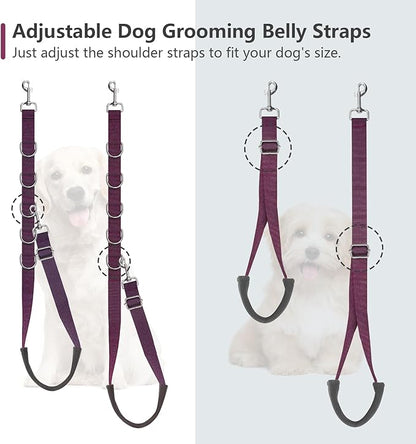 TopLove Dog Grooming Belly Straps Dog Grooming Loops