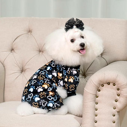 CuteBone Dog Pajamas Costumes Fleece Pet Clothes Puppy P220M