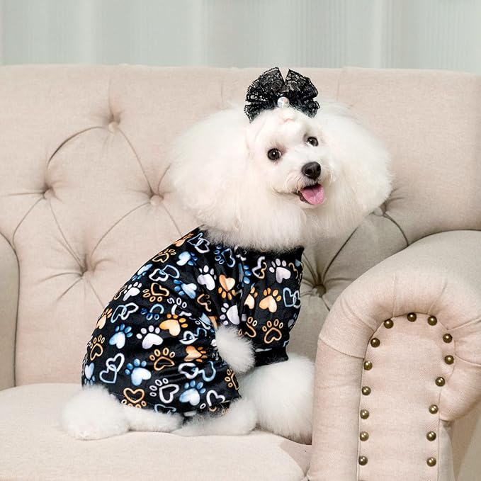 CuteBone Dog Pajamas Costumes Fleece Pet Clothes Puppy P220XL
