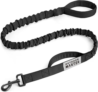 OutdoorMaster Bungee Dog Leash 2 Padded 4 FT)