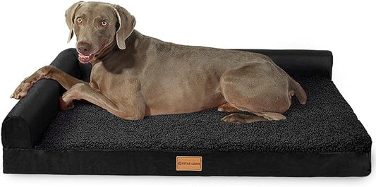 Patas Lague Orthopedic XL Dog Bed for Large Dogs 42''X28''