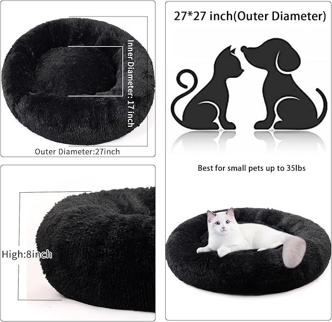 Nisrada Dog Bed for Small Medium Large Dogs 27 inch