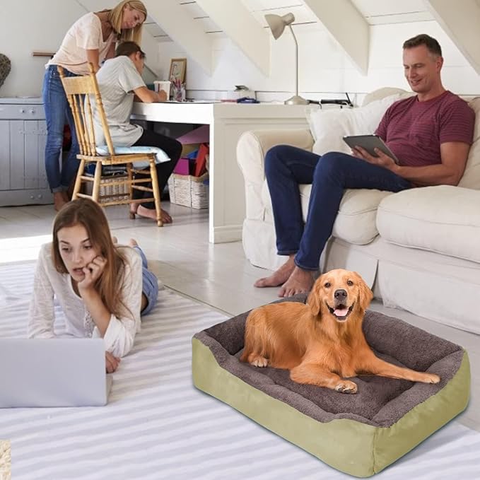PUPPBUDD Dog Beds for Medium Dogs