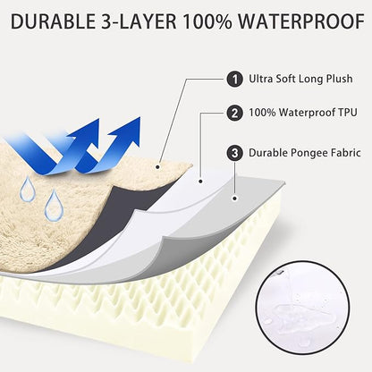 MIHIKK Extra Large Dog Bed 41x29 inch,