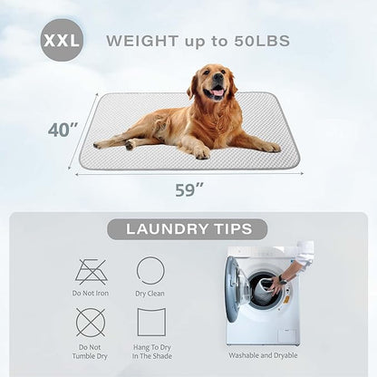 MICROCOSMOS Pet Cooling Mat & Sleeping Pad- Breathable Bubble Surface