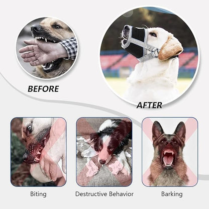 Dog Muzzle S(Circumference:3.9''-5.5''in))