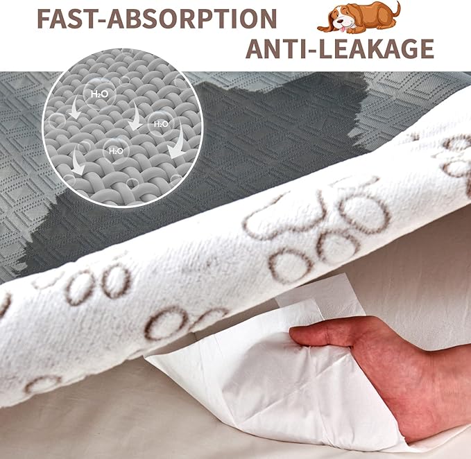 Qeils Cooling Dog Blanket for All Season 60x80