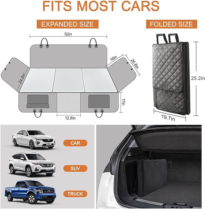 petizer Back Seat Extender for Dogs