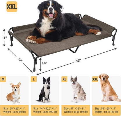 Veehoo Cooling Raised Dog Bed