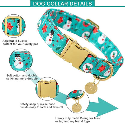 Christmas Dog Collar 13.5-22in