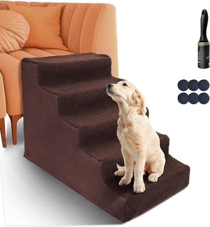 Topmart Plastic Dog Stairs 5 Tiers