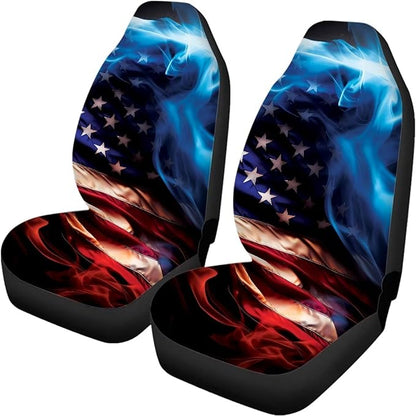Fire American Pattern Seat Cover Sets for Cars
