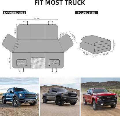 ABE Dog Car Seat Cover for Back Seat F150 & F150)