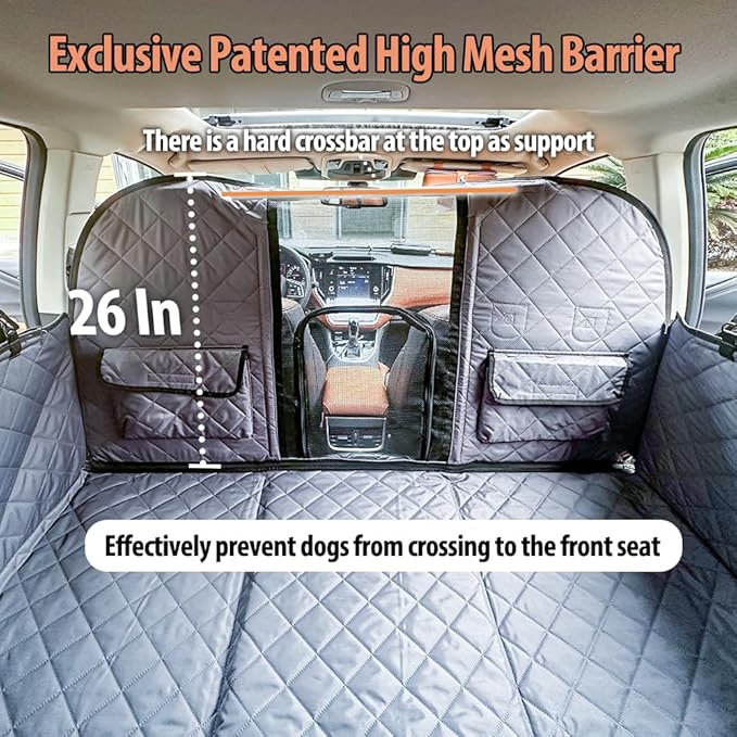 Heavy Duty Back Seat Extender for Dogs