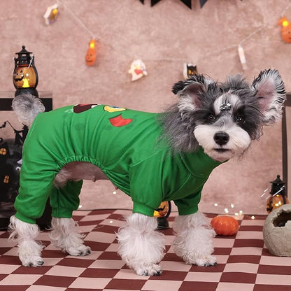 CuteBone Turtleneck Dog Pajamas Pet Clothes Thermal Dralon Onesie Cashmere High-Necked Puppy Pjs Coat GP08L