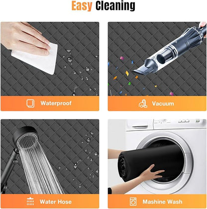 Dog Car Seat Cover for Back Seat Truck,4 Panels