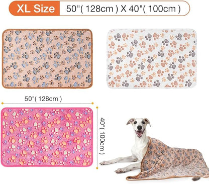 Pet Soft 1 Pack 3 Blankets Pet Blankets for Dogs 3XL)