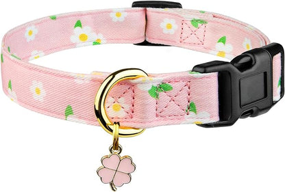 Cotton Handmade Dog Collar Cute and Distinctive Patterns