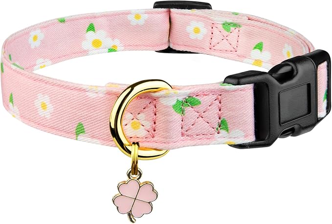 Cotton Handmade Dog Collar Cute and Distinctive Patterns