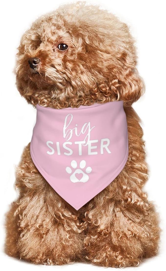 Big Sister Dog Bandana