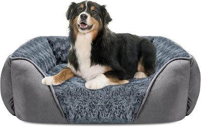 INVENHO X-Large Dog Bed for Large Medium Small Dogs XL(35"x25"x10")