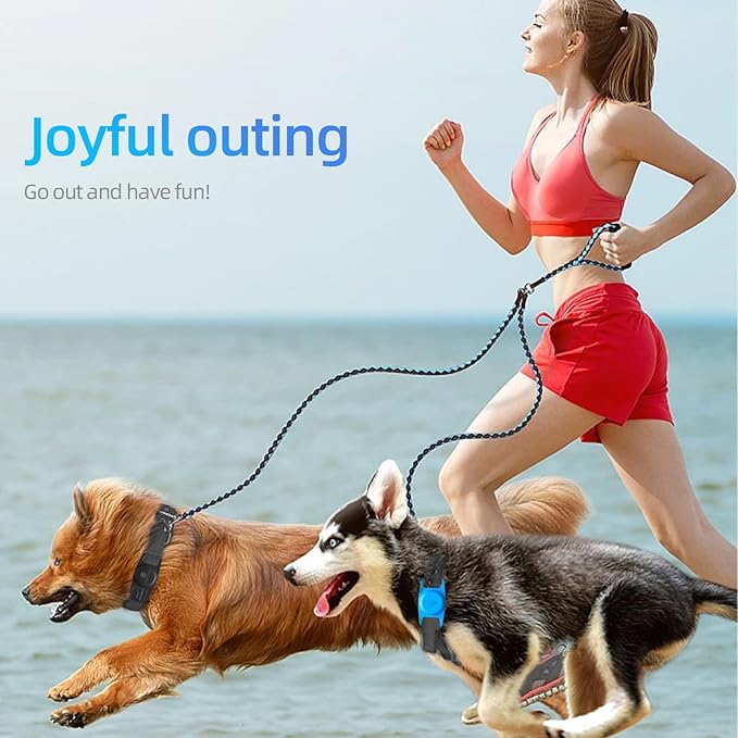 Air Tags-2 Pack Airtag Dog Collar Holder SWINCHO 1-3cm Width