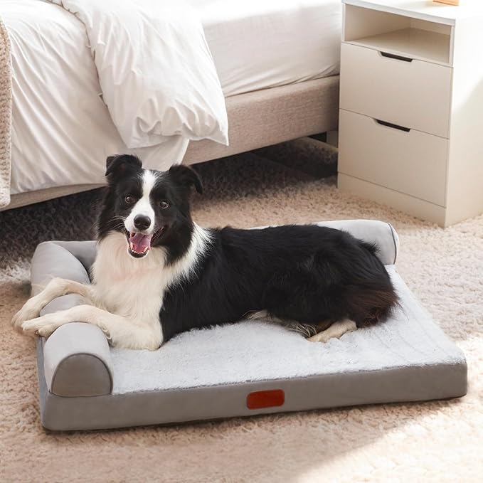 Memory Foam Dog Bed for Large Dogs