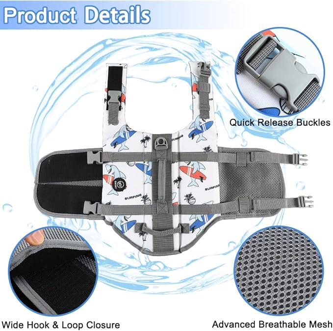 EMUST Dog Life Jackets