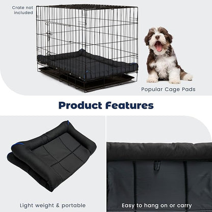 Miguel Oxford 900D Outdoor Waterproof Dog Bed for Metal Dog Crates Water-Resistant All Weather Pet Mat Durable Easy Wipe Clean Travel Indoor Outdoor Puppy Cat Crate Bed 48inch