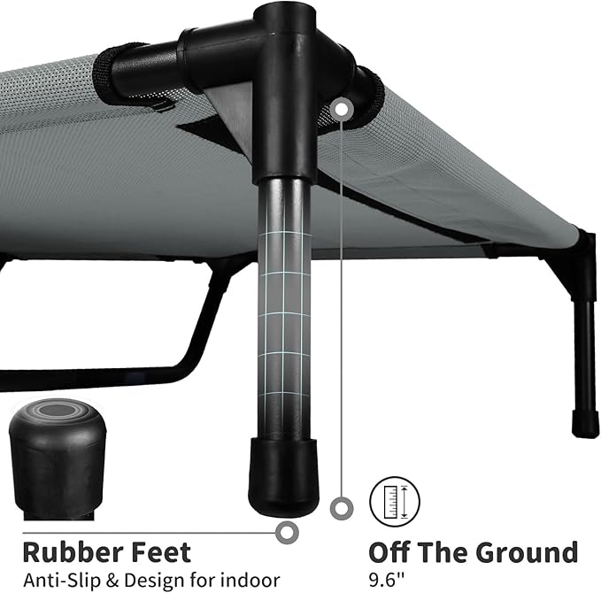 FIOCCO Elevated Dog Bed