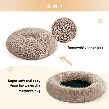 Calming Dog Bed & Cat Bed (20"/24"/27"/30")