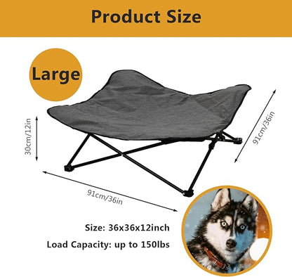 Elevated Dog Bed (36x36x12inch)